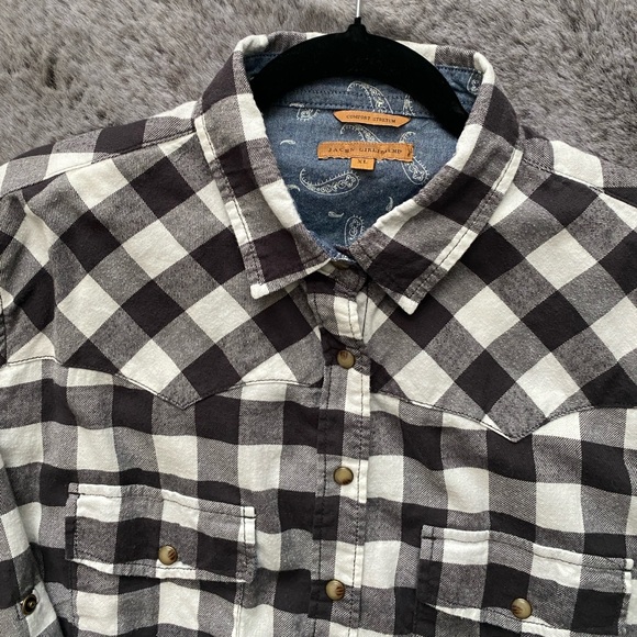 Jachs girlfriend flannel plaid XL - Picture 1 of 3